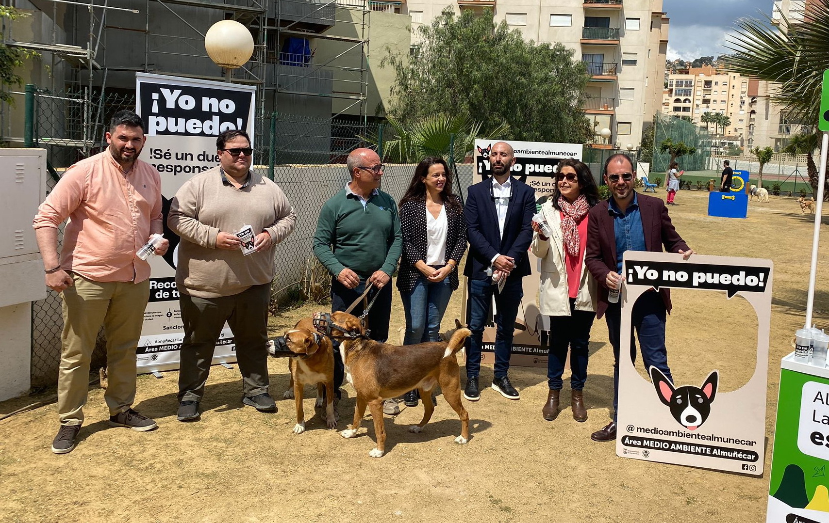 La apertura en Almucar del nuevo Parque Canino La Sandovala, coincide con la presentacin de la campaa 